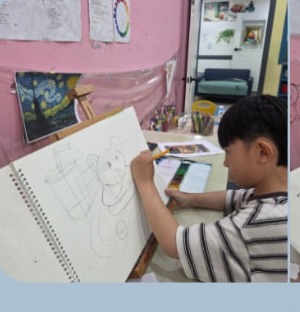 연필 한 획, 그림의 시작